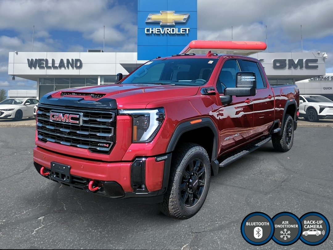 Volcanic Red Tintcoat 2026 GMC Sierra 2500HD Pickup Truck Four-Wheel Drive Automatic