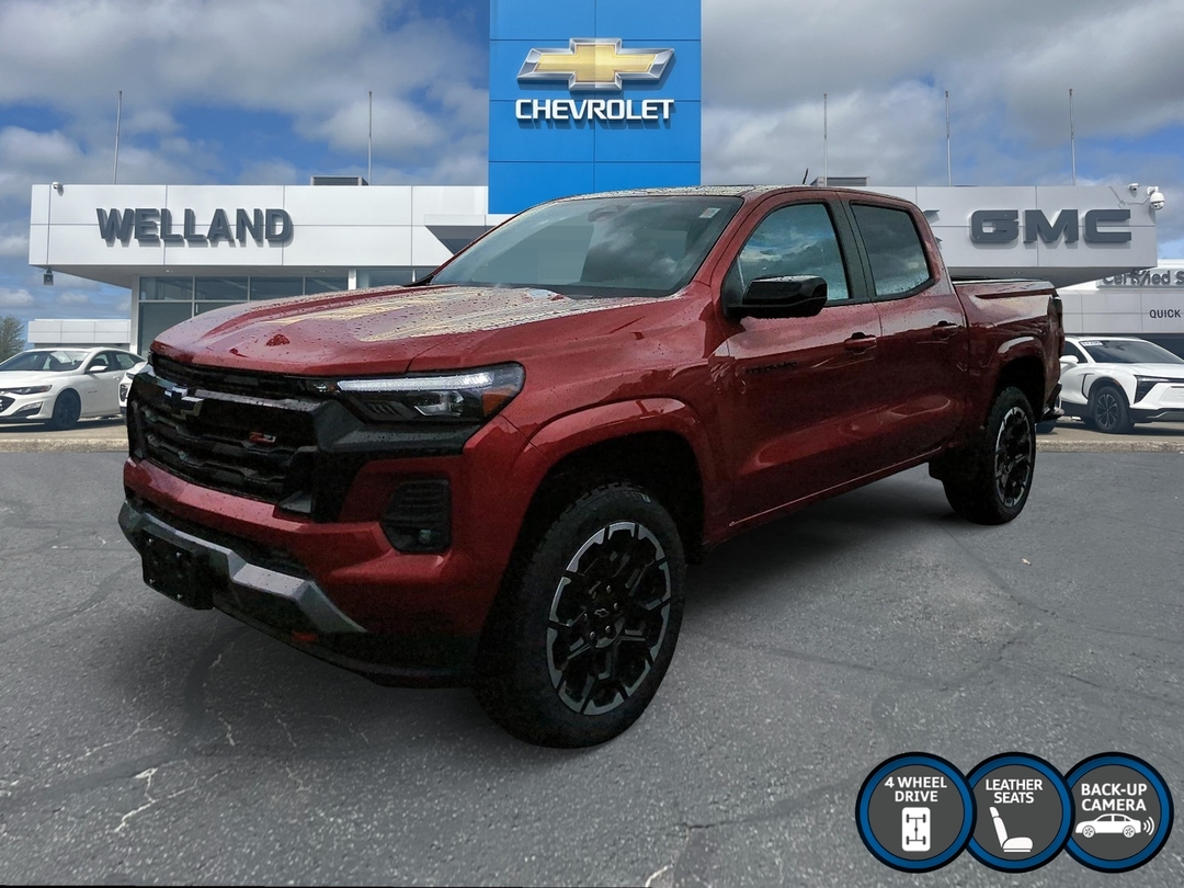 Radiant Red Tintcoat 2026 Chevrolet Colorado Pickup Truck Four-Wheel Drive 8-Speed Automatic