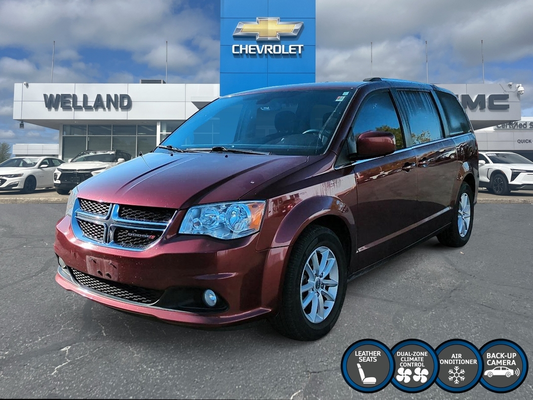 Red Pearl 2019 Dodge Grand Caravan Minivan 6-Speed Automatic