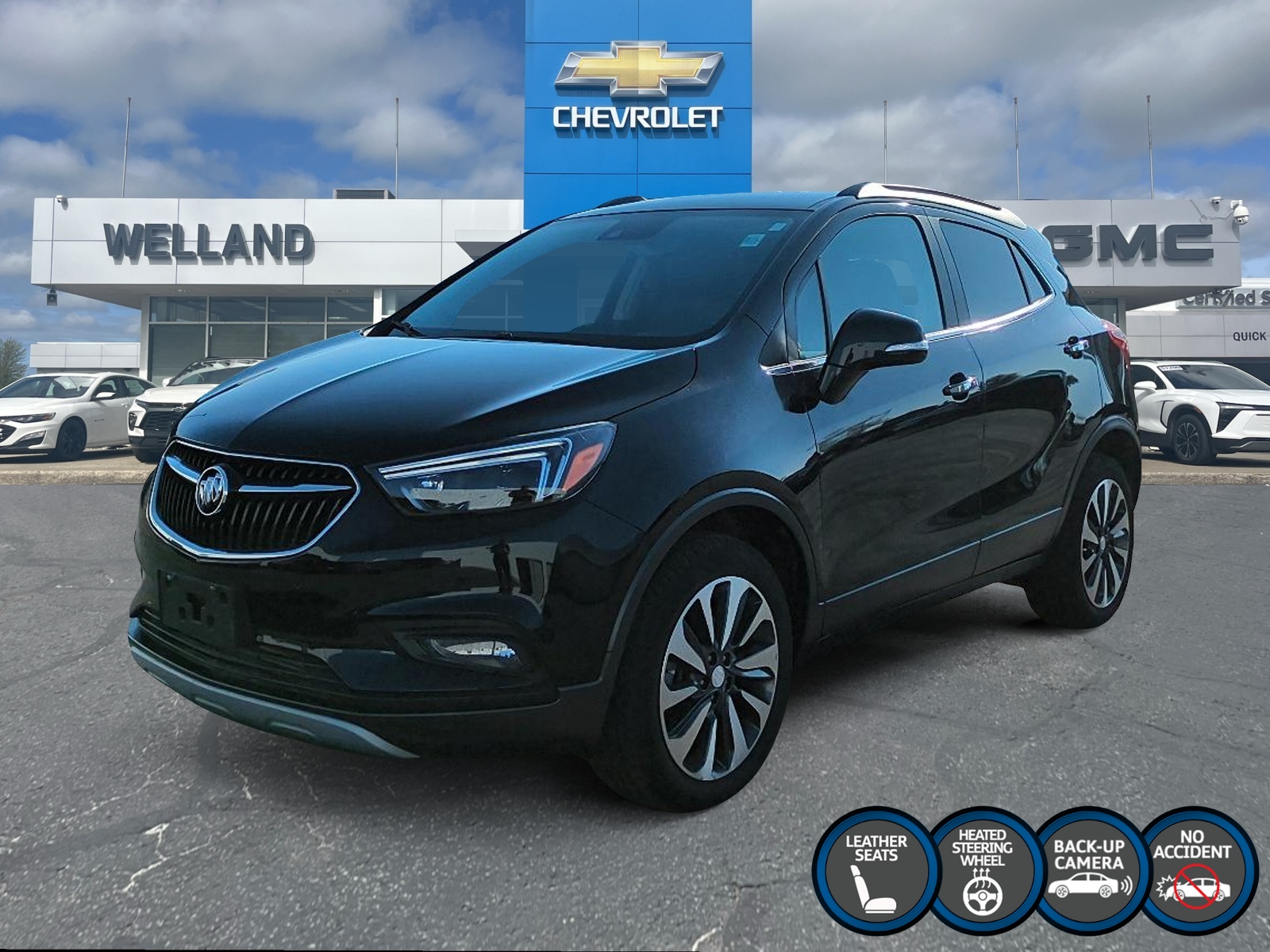 Black (Ebony Twilight Metallic) 2019 Buick Encore SUV / Crossover All-Wheel Drive 6-Speed Automatic Overdrive