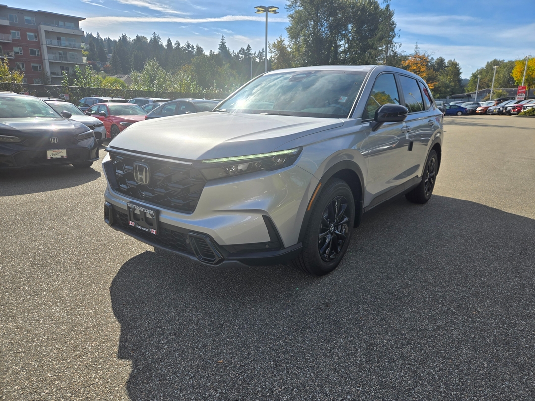 Solar Reflection Silver Metallic 2026 Honda CR-V Hybrid SUV / Crossover Continuously Variable Transmission
