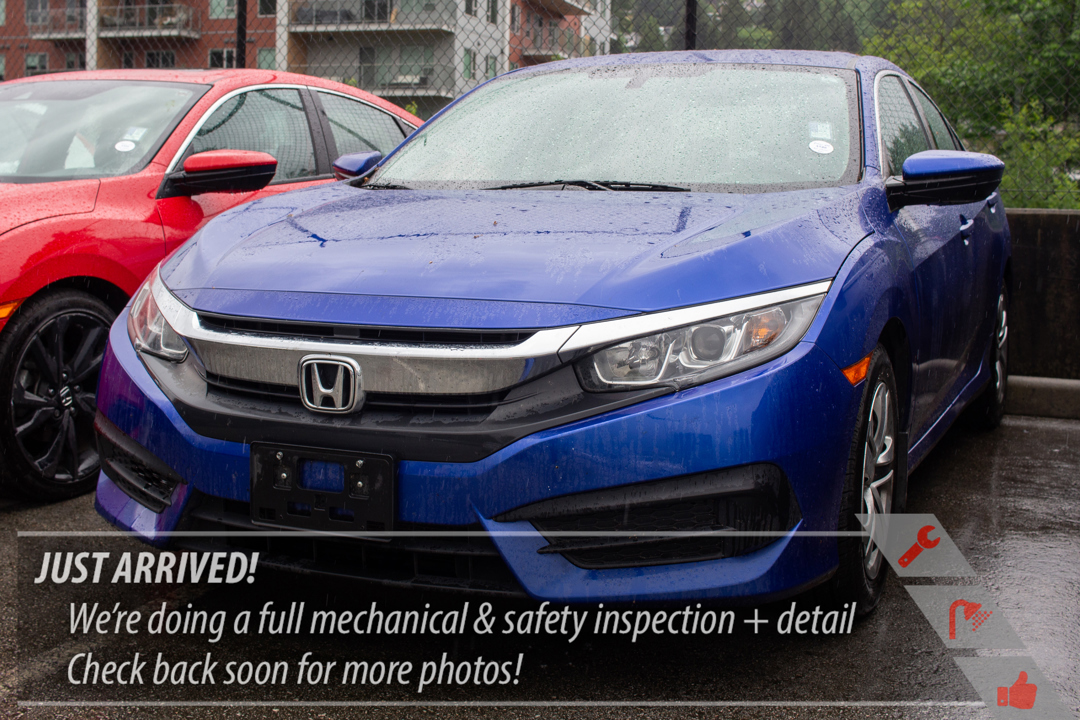 Used 2016 Honda Civic Sedan LX C1021A Port Moody, BC Westwood Honda