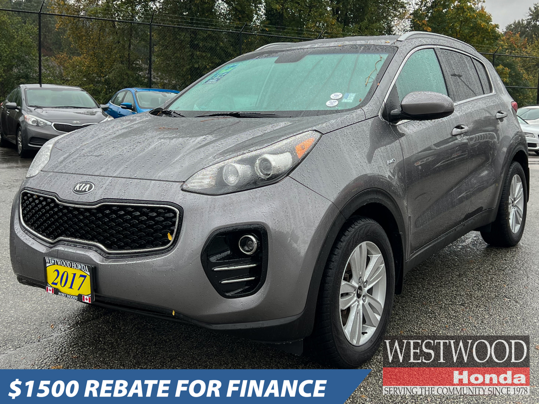 Used 2017 Kia Sportage Lx 18167QVAN Port Moody, BC Westwood Honda