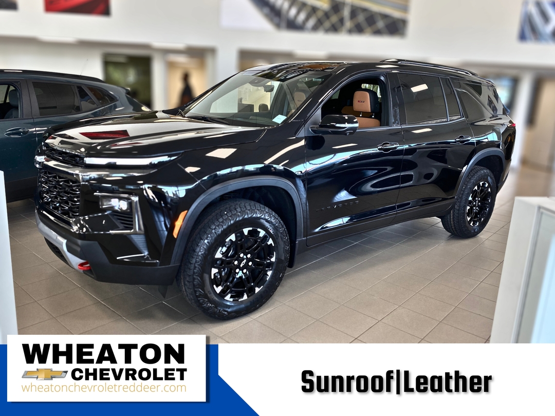 Mosaic Black Metallic 2027 Chevrolet Traverse SUV / Crossover Four-Wheel Drive 8-Speed Automatic