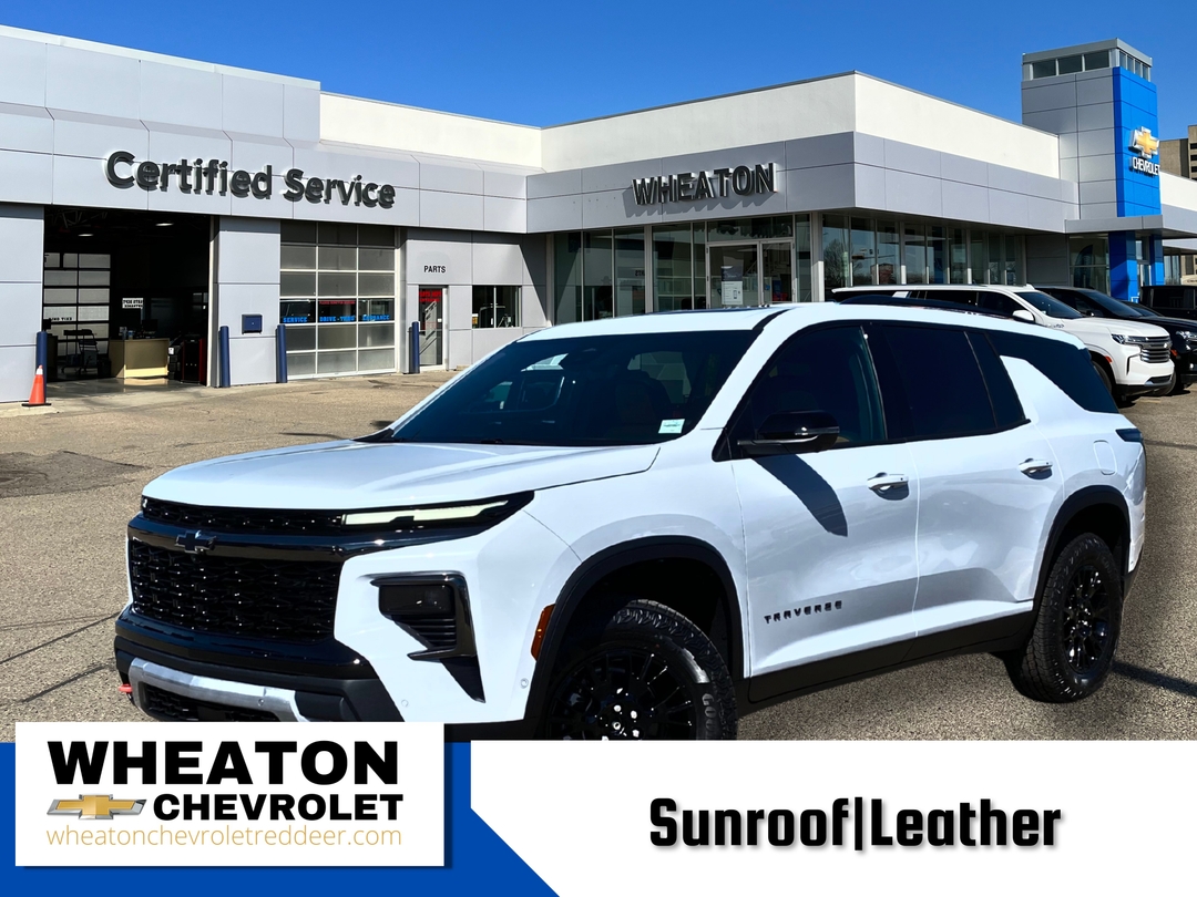 Polar White Tricoat 2027 Chevrolet Traverse SUV / Crossover Four-Wheel Drive 8-Speed Automatic