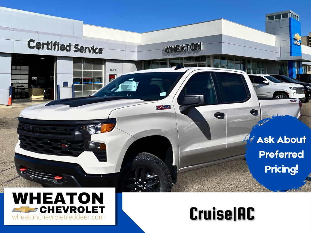 2026 Chevrolet Silverado 1500 Custom Trail Boss Crew Cab 4WD