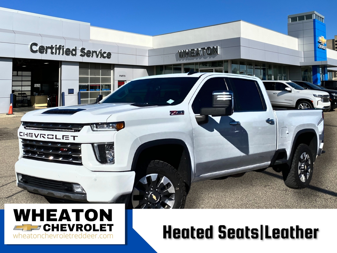 Summit White 2021 Chevrolet Silverado 3500HD Pickup Truck Four-Wheel Drive Automatic