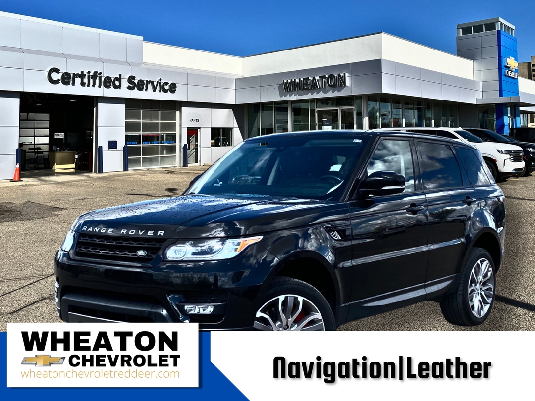 Barolo Black Premium Metallic 2016 Land Rover Range Rover Sport SUV / Crossover All-Wheel Drive 8-Speed Automatic