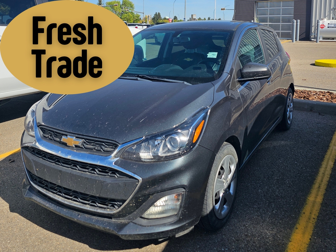 Gray (Nightfall Grey) 2019 Chevrolet Spark Hatchback Front-Wheel Drive 5-Speed Manual