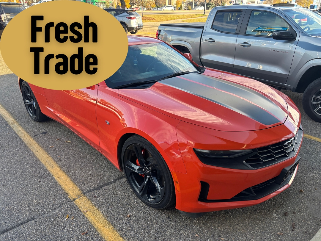 Crush Orange 2021 Chevrolet Camaro Coupe Rear-Wheel Drive Automatic
