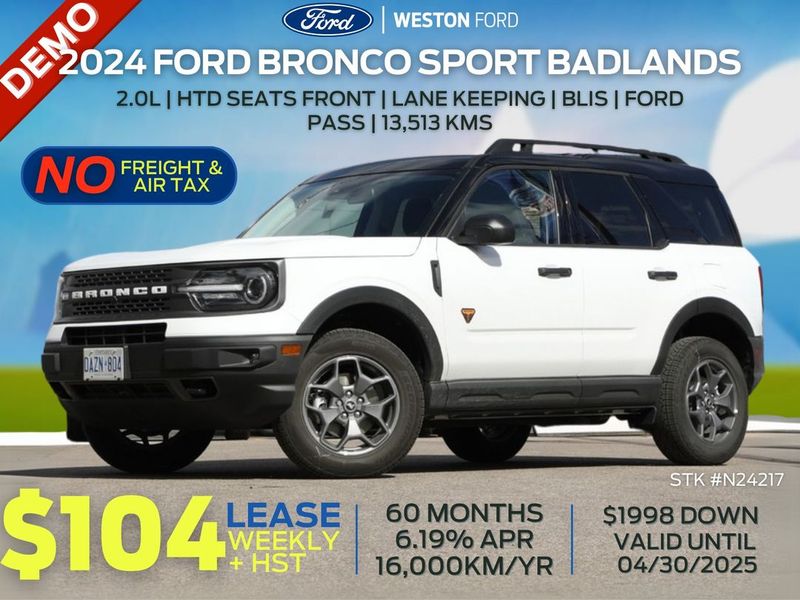2024 Ford Bronco Sport