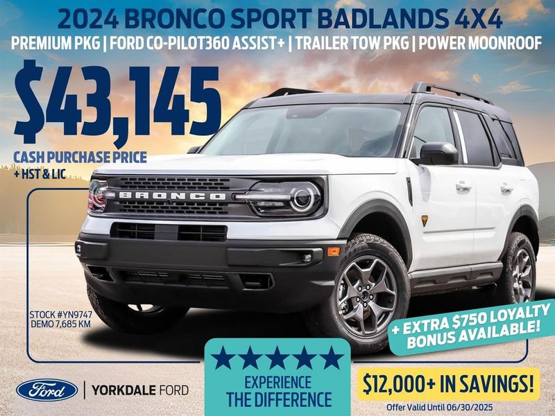 2024 Ford Bronco Sport