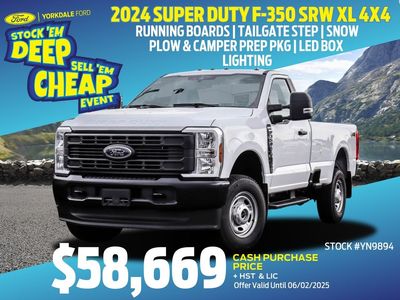New 2024 Ford Super Duty F-350 SRW XL YN9894