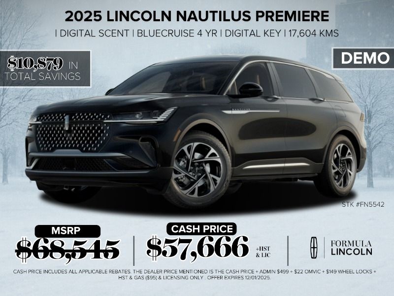 2025 Lincoln Nautilus