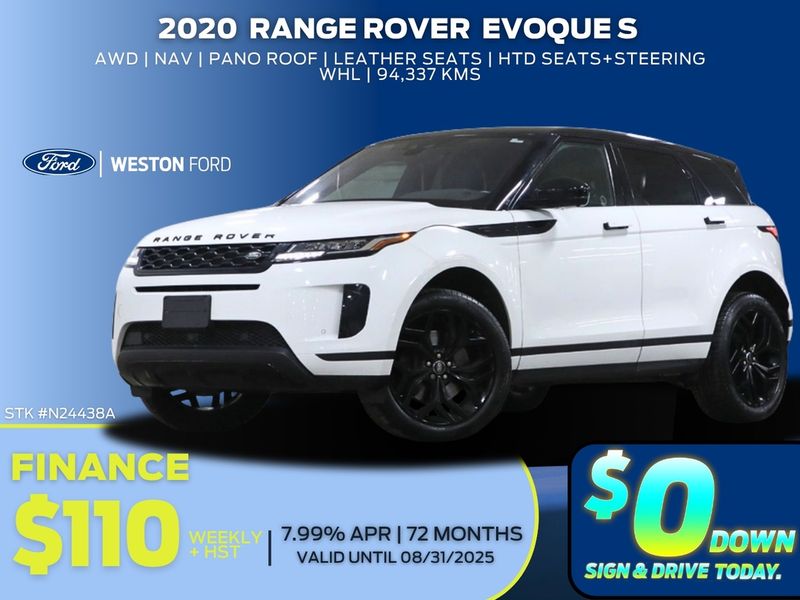 2020 Land Rover Range Rover Evoque