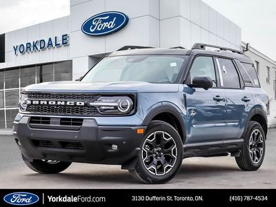 New 2025 Ford Bronco Sport Outer Banks YN11006
