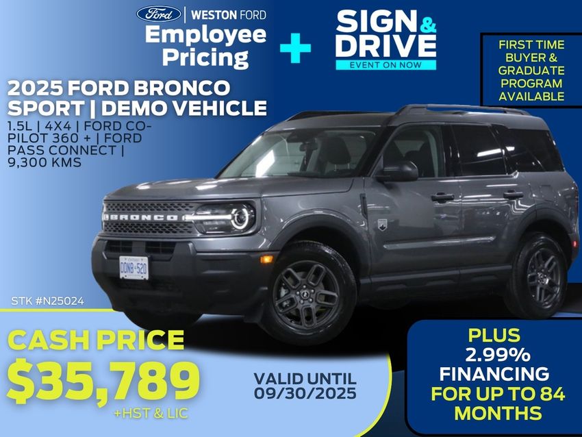 2025 Ford Bronco Sport