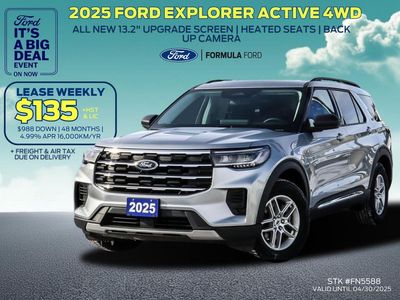 New 2025 Ford Explorer Active FN5588