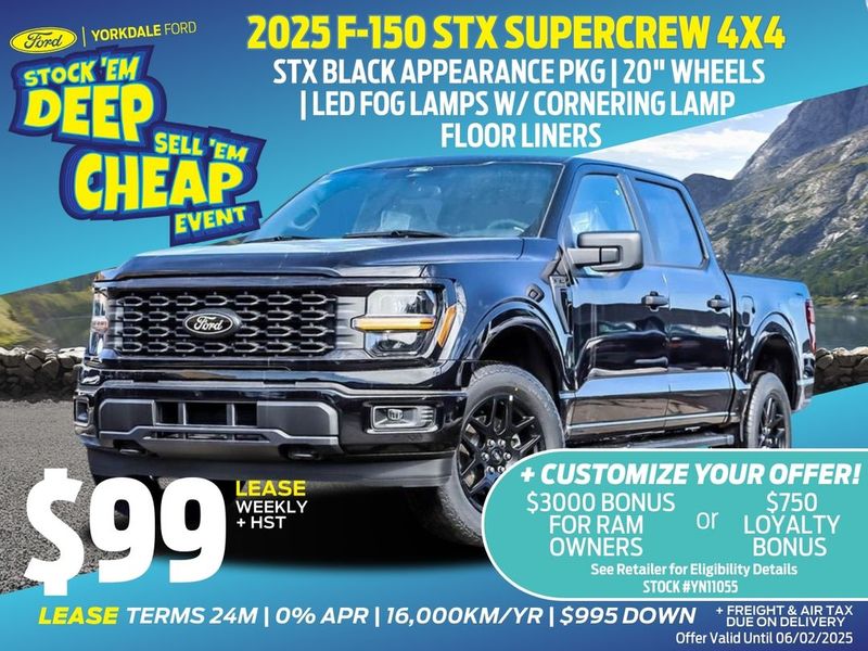 New 2025 Ford F-150 STX YN11055