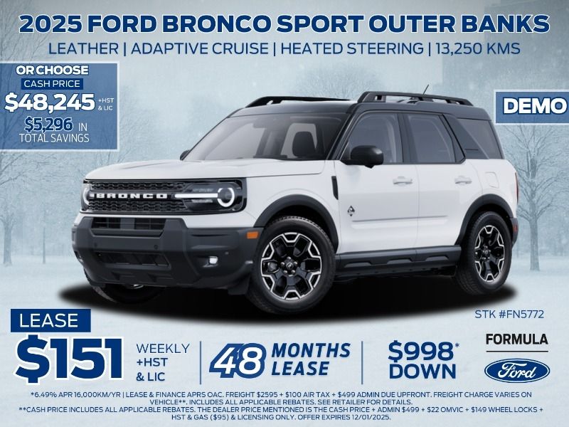 2025 Ford Bronco Sport