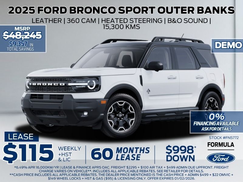 2025 Ford Bronco Sport