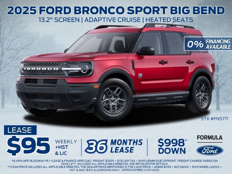 2025 Ford Bronco Sport