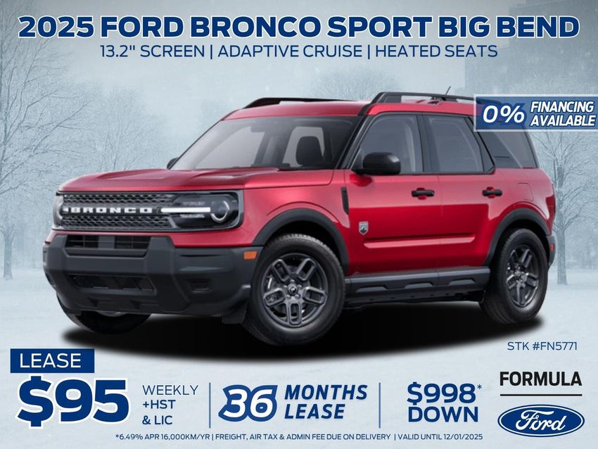 2025 Ford Bronco Sport