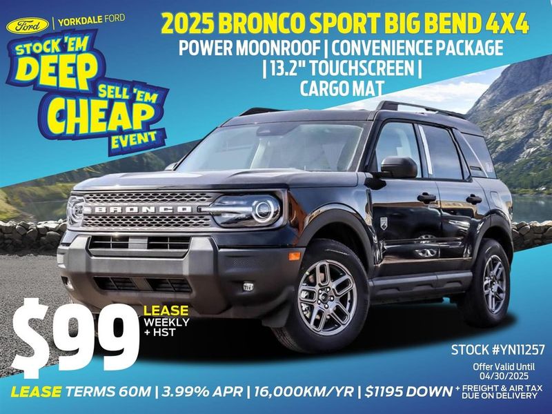 2025 Ford Bronco Sport