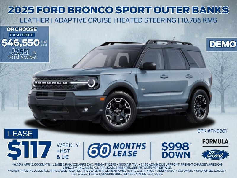 2025 Ford Bronco Sport