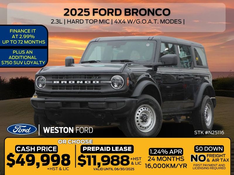 2025 Ford Bronco