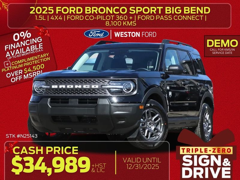 2025 Ford Bronco Sport
