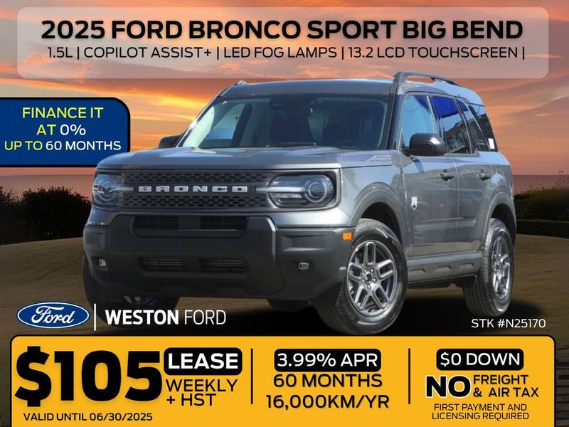2025 Ford Bronco Sport