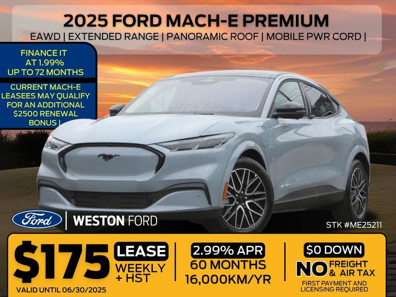 2025 Ford Mustang Mach-E