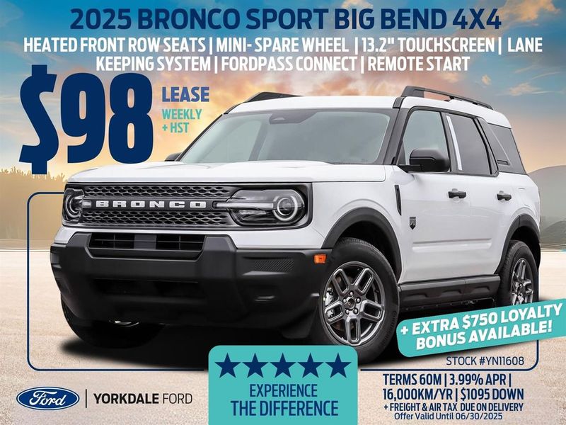 2025 Ford Bronco Sport