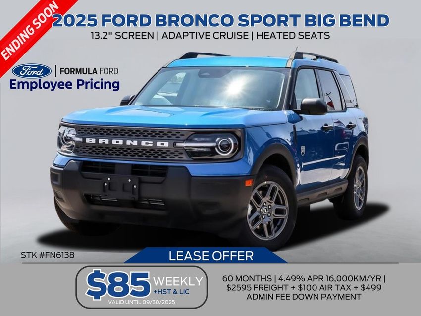 2025 Ford Bronco Sport