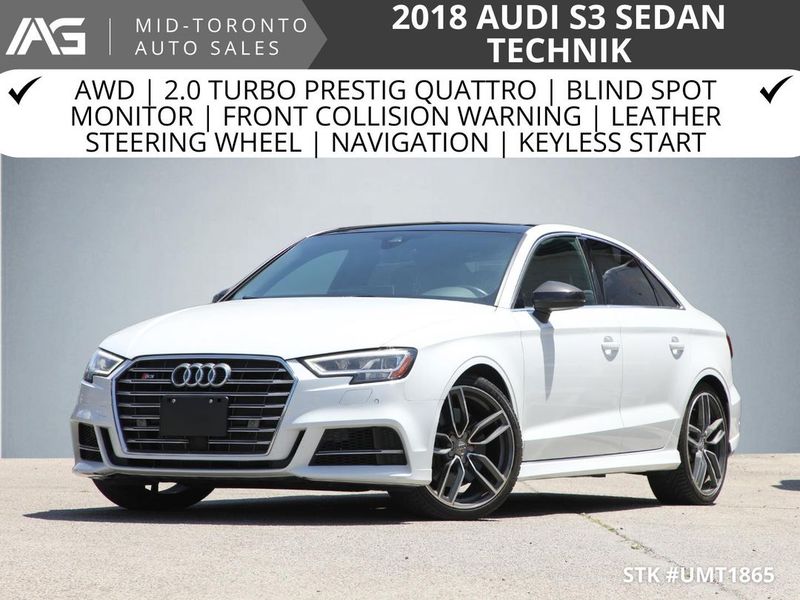 2018 Audi S3 Sedan
