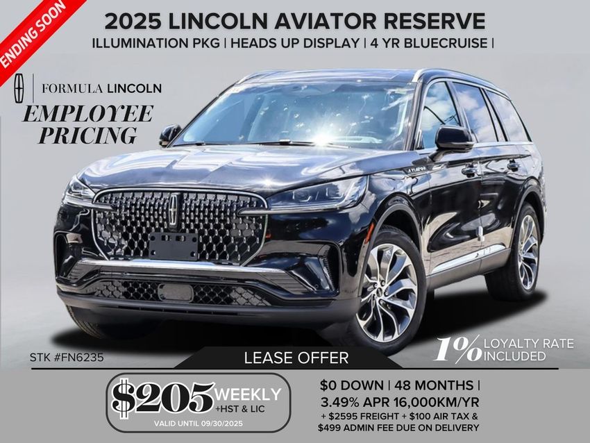 2025 Lincoln Aviator