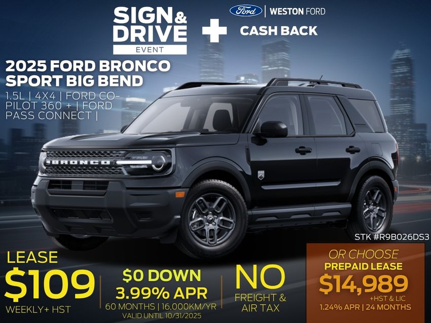 2025 Ford Bronco Sport
