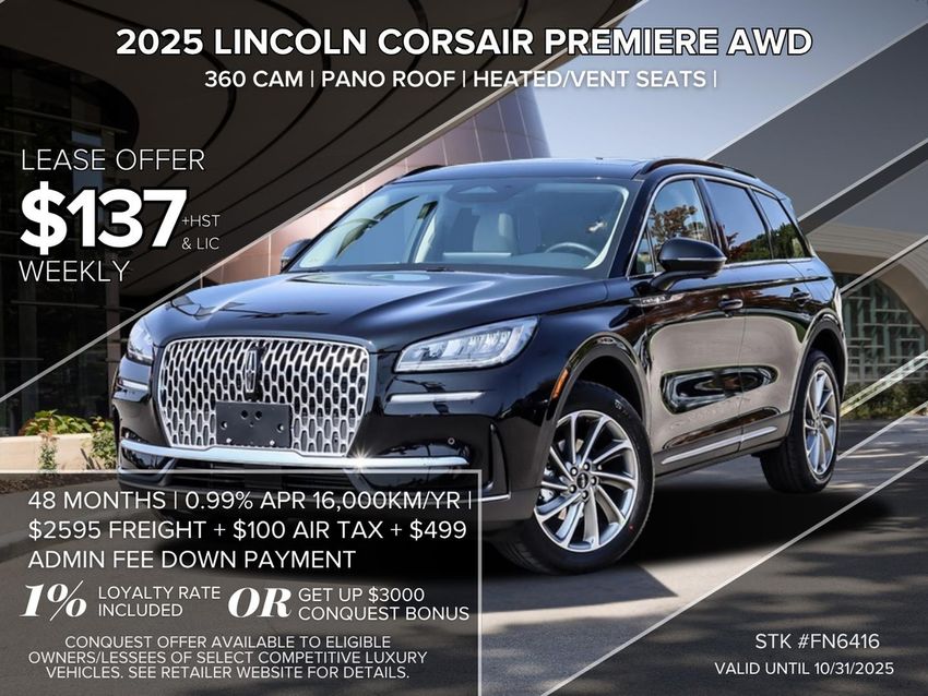 2025 Lincoln Corsair
