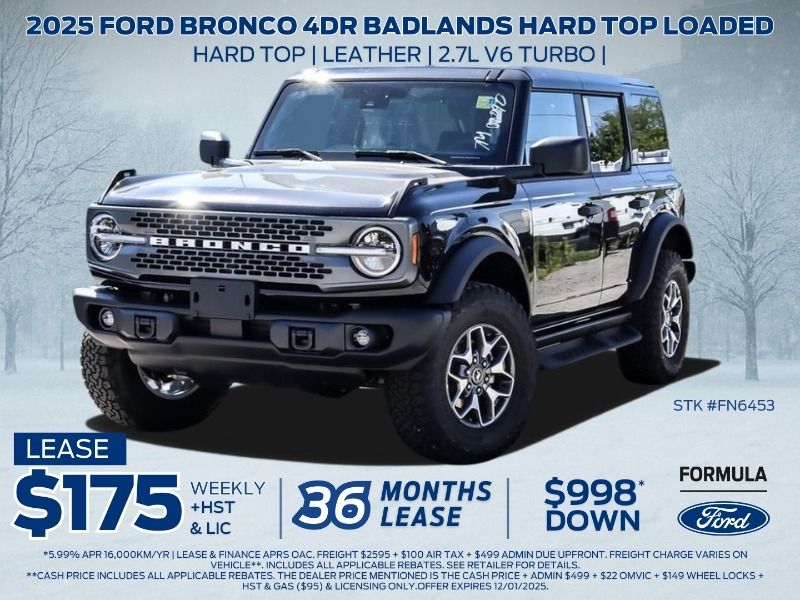 2025 Ford Bronco