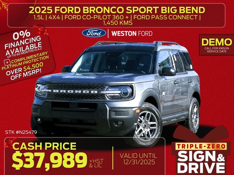 2025 Ford Bronco Sport