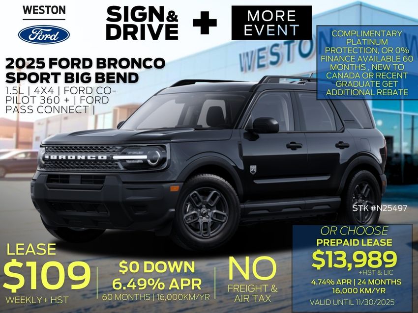2025 Ford Bronco Sport
