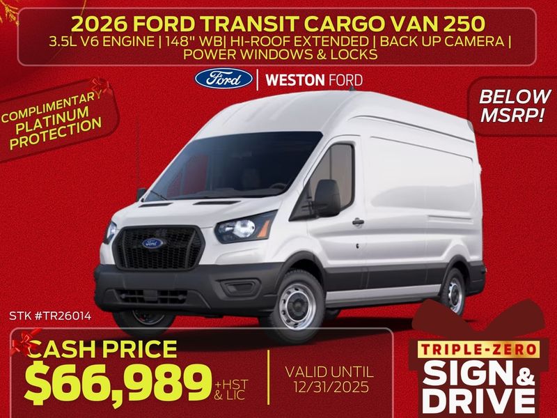 2026 Ford Transit Cargo Van