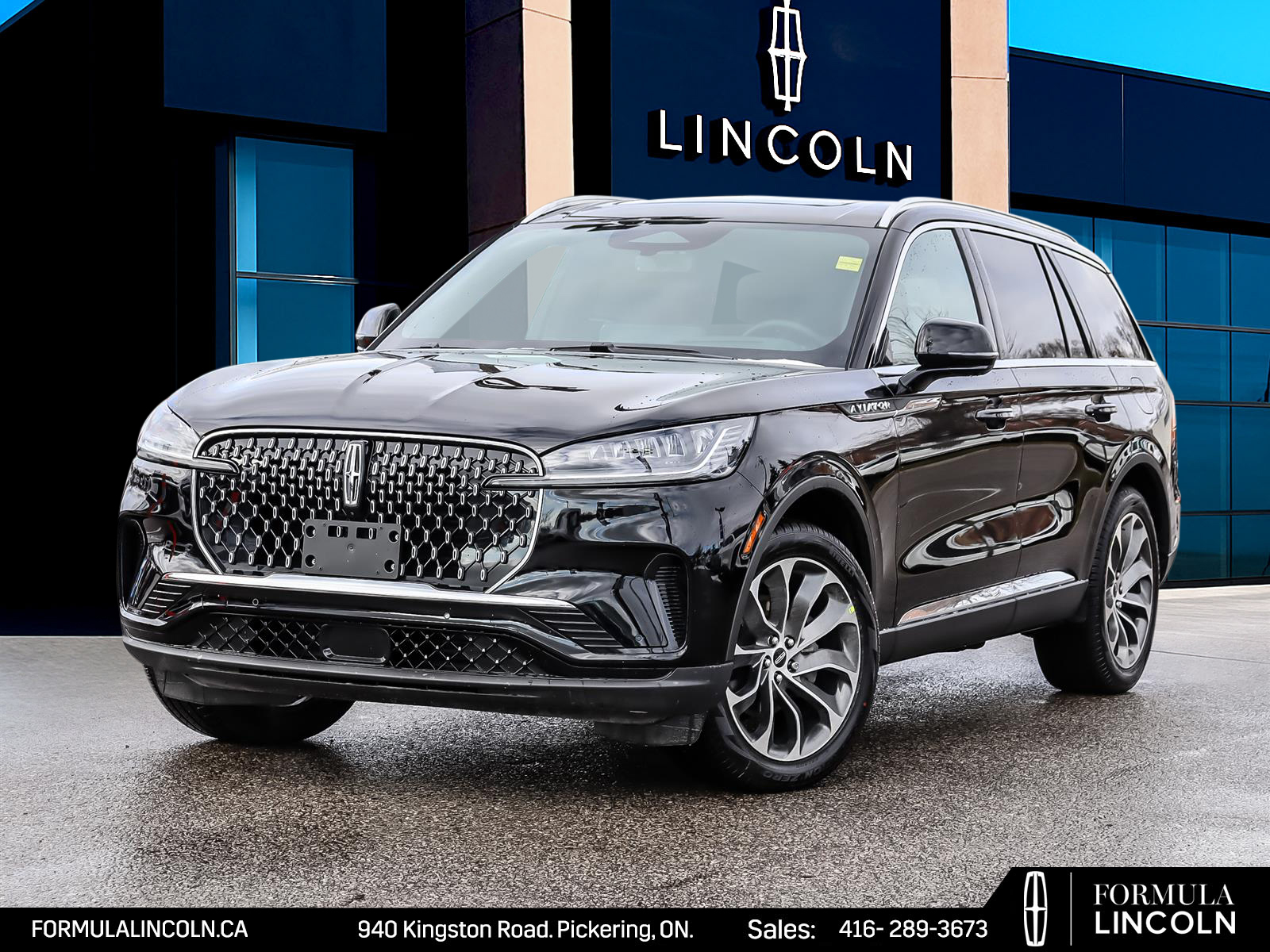 Infinite Black Met Cc 2026 Lincoln Aviator SUV / Crossover All-Wheel Drive Automatic
