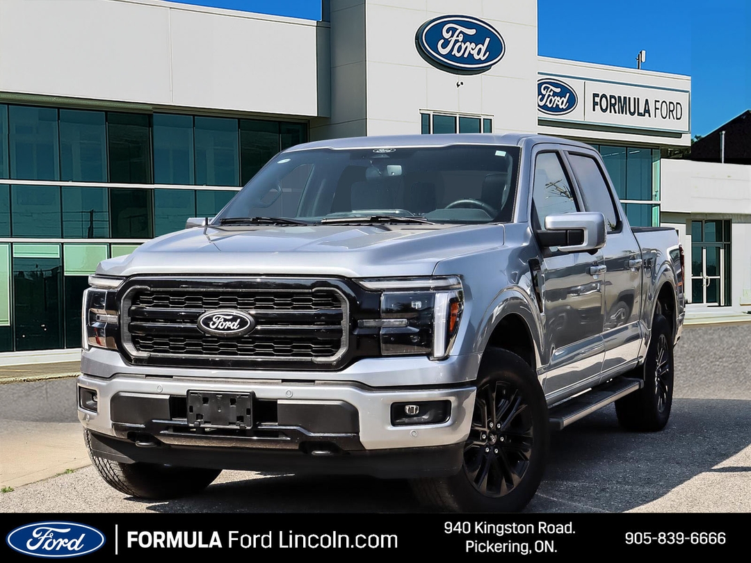 Iconic Silver Metallic 2026 Ford F-150 Pickup Truck Four-Wheel Drive Automatic