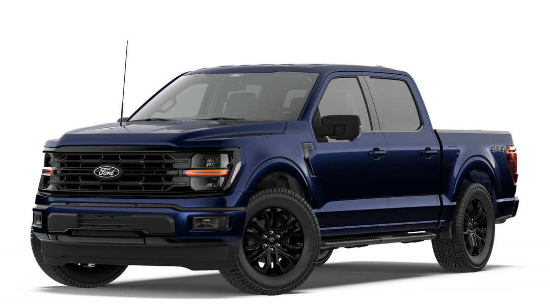 Antimatter Blue Metallic 2026 Ford F-150 Pickup Truck Four-Wheel Drive Automatic