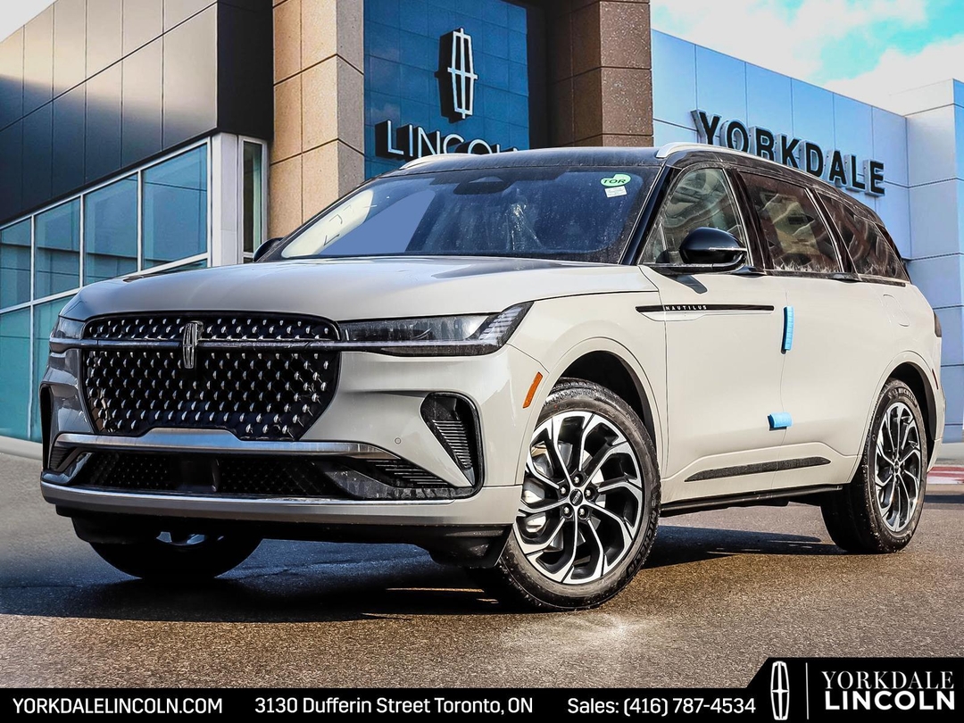 Gray (Grey Matter Metallic Clearcoat) 2026 Lincoln Nautilus SUV / Crossover All-Wheel Drive 8-Speed Automatic