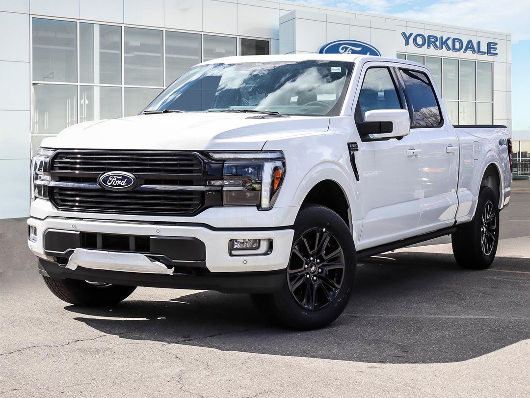 Star White Metallic Tri-Coat 2026 Ford F-150 Pickup Truck Four-Wheel Drive Automatic