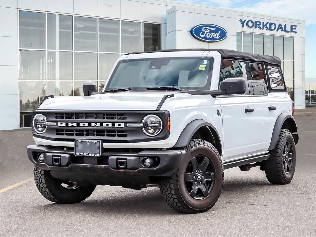 Oxford White 2022 Ford Bronco SUV / Crossover Four-Wheel Drive Automatic