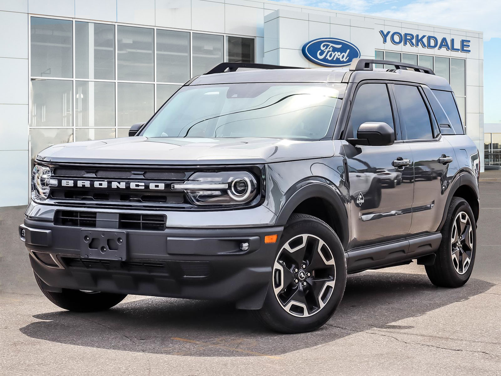 Carbonized Gray Metallic 2024 Ford Bronco Sport SUV / Crossover All-Wheel Drive 8-Speed Automatic